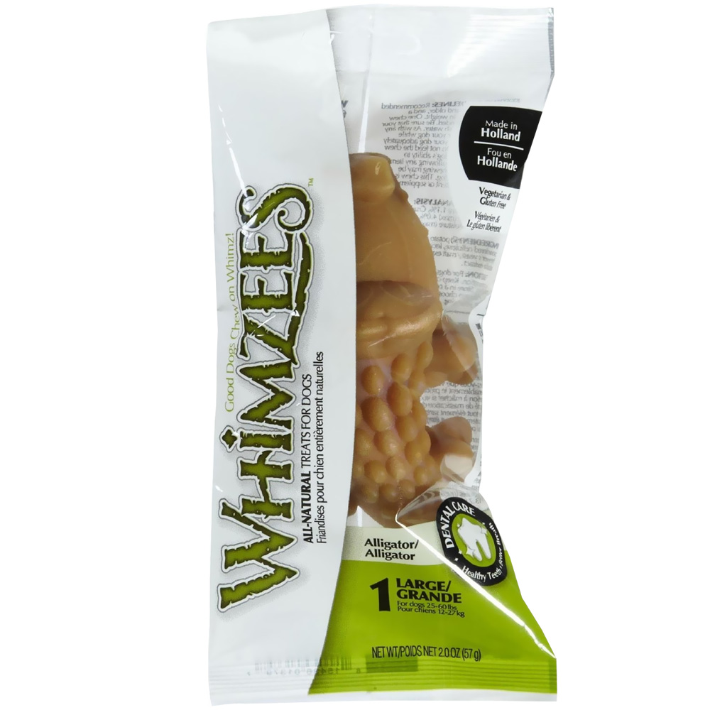 whimzees alligator large